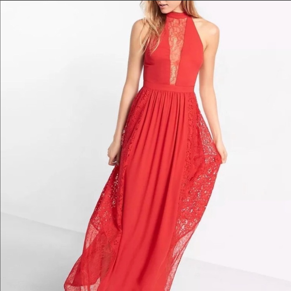 Gorgeous red maxi dress